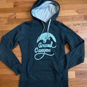 the north face hoodie S